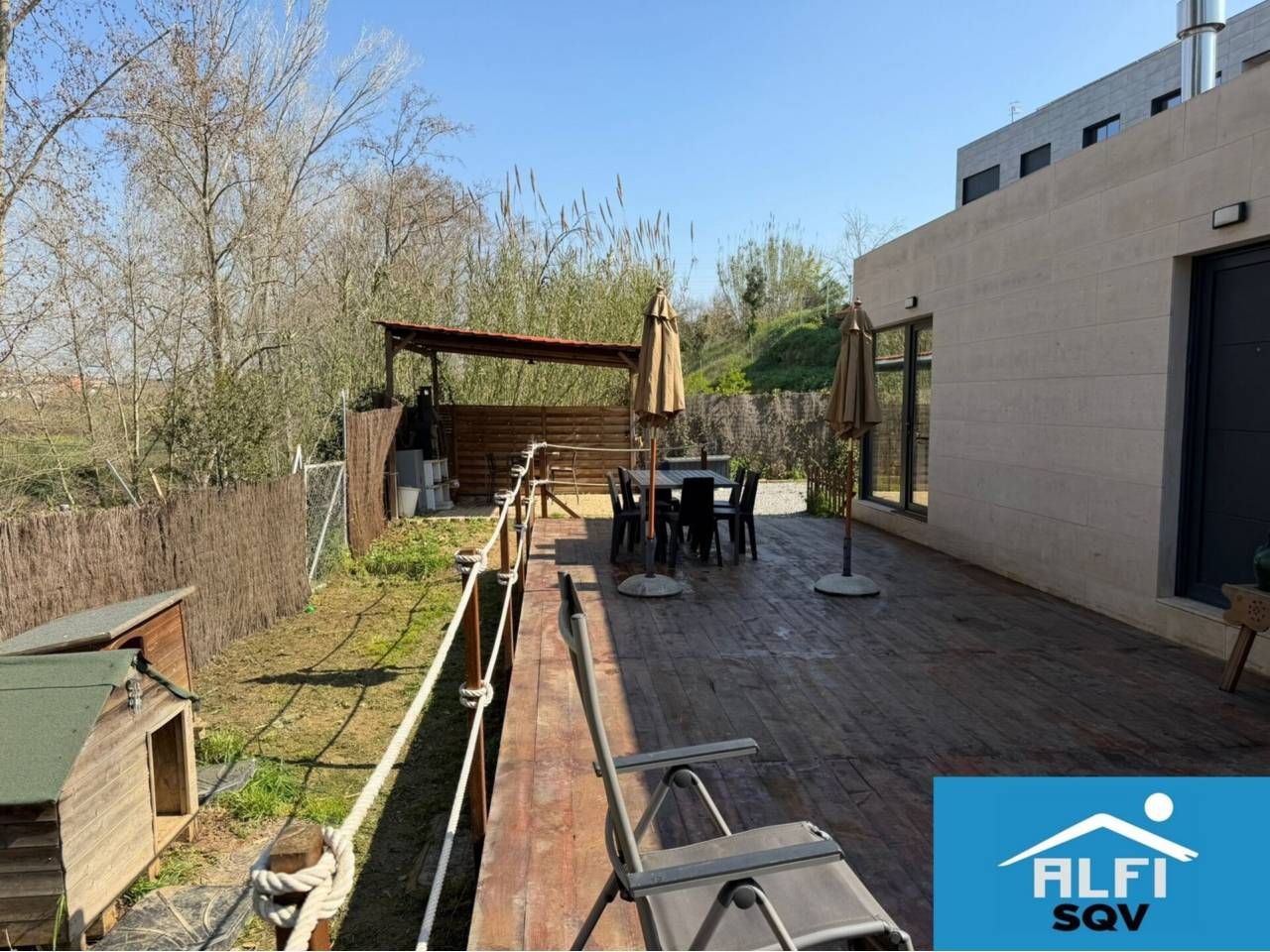 Terrassa de Casa o xalet en venda en Sant Quirze del Vallès amb Aire condicionat, Calefacció i Jardí privat