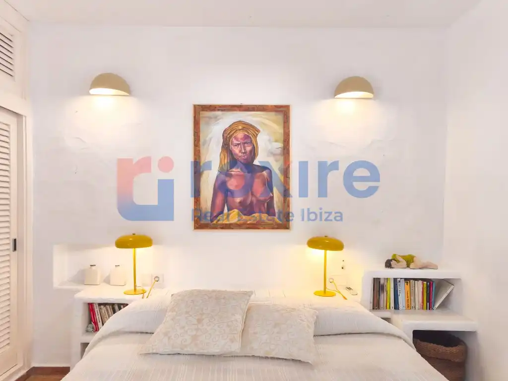 Bedroom of Houses for rent in Sant Josep de sa Talaia  with Air Conditioner, Private garden and Terrace