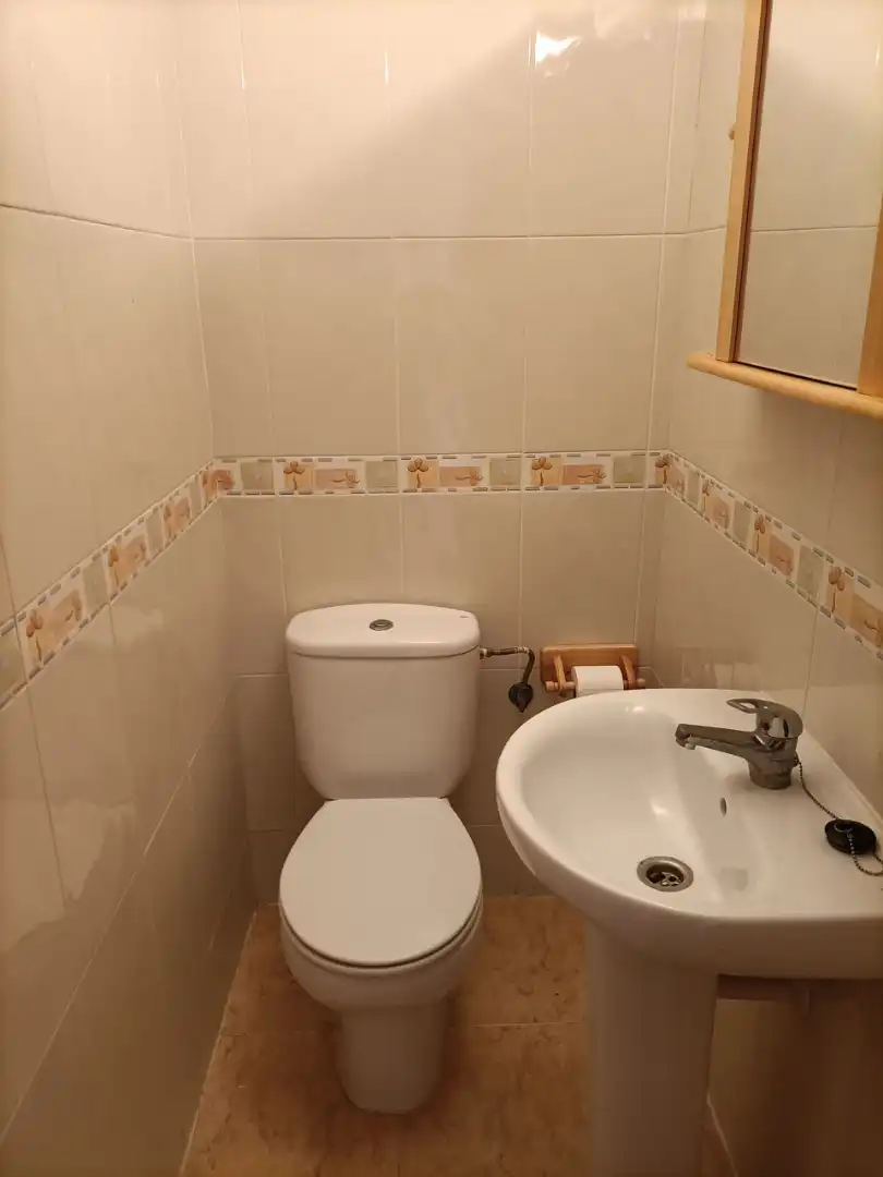 Baño de Casa adosada en venta en Segorbe con Calefacción, Terraza y Balcón