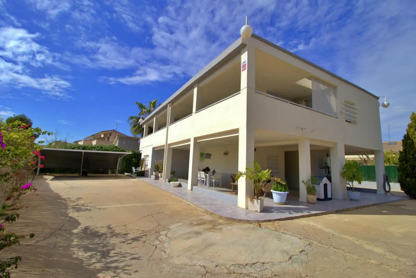 Vista exterior de Casa o chalet en venta en Elche / Elx con Terraza