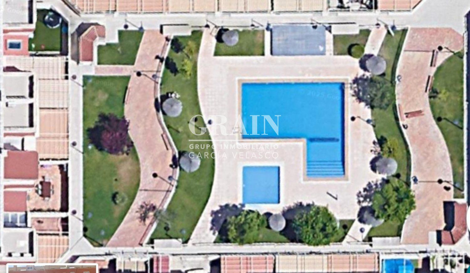 Jardí de Casa adosada en venda en  Albacete Capital amb Calefacció, Terrassa i Traster