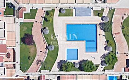 Garden of Single-family semi-detached for sale in  Albacete Capital  with Heating, Terrace and Storage room