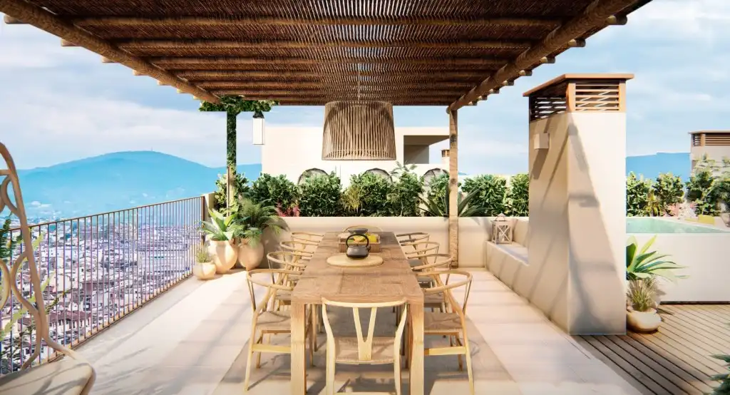 Terraza de Ático en venta en  Palma de Mallorca con Aire acondicionado, Calefacción y Terraza