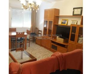 Sala d'estar de Pis de lloguer en  Almería Capital amb Terrassa i Moblat