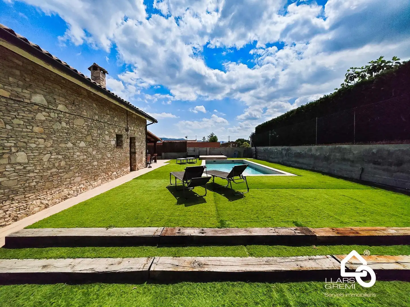 Terraza de Casa o chalet en venta en Igualada con Calefacción, Jardín privado y Terraza