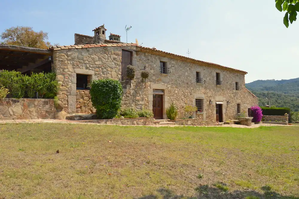 Außenansicht von Country house zum Verkauf in Santa Cristina d'Aro mit Heizung, Privatgarten und Schwimmbad