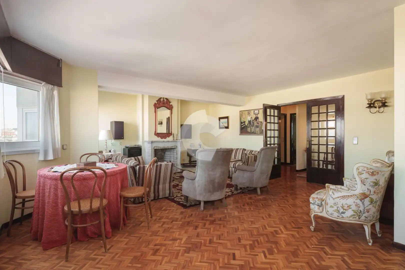 Living room of Flat for sale in A Coruña Capital   with Heating