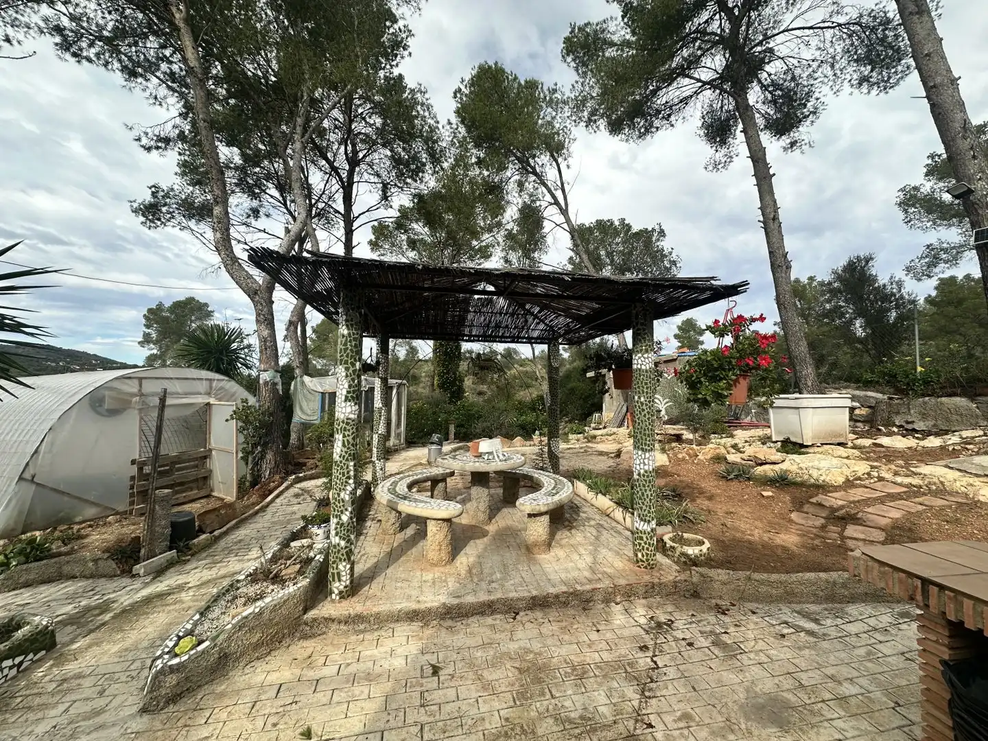 Garden of Houses for sale in Alfara de la Baronia  with Heating, Private garden and Terrace