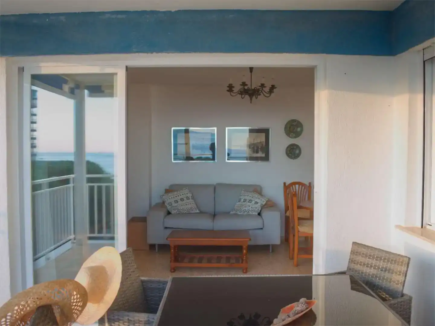 Sala d'estar de Apartament en venda en Benicasim / Benicàssim