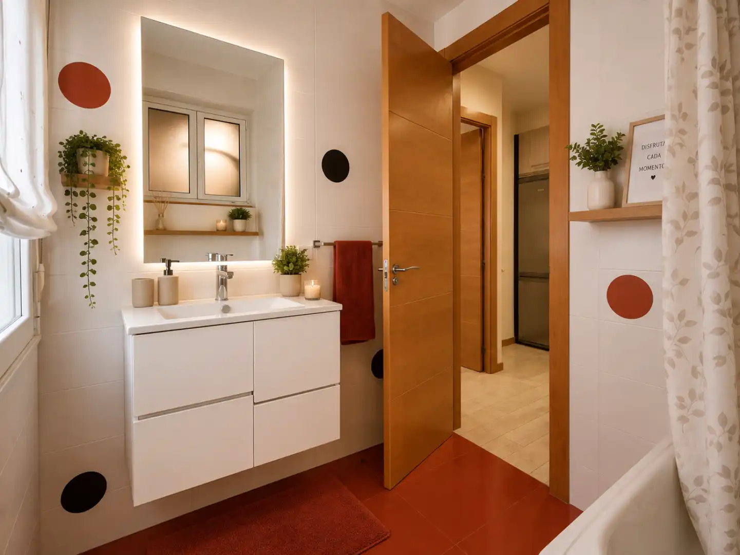 Baño de Piso en venta en Gijón  con Calefacción, Jardín privado y Terraza