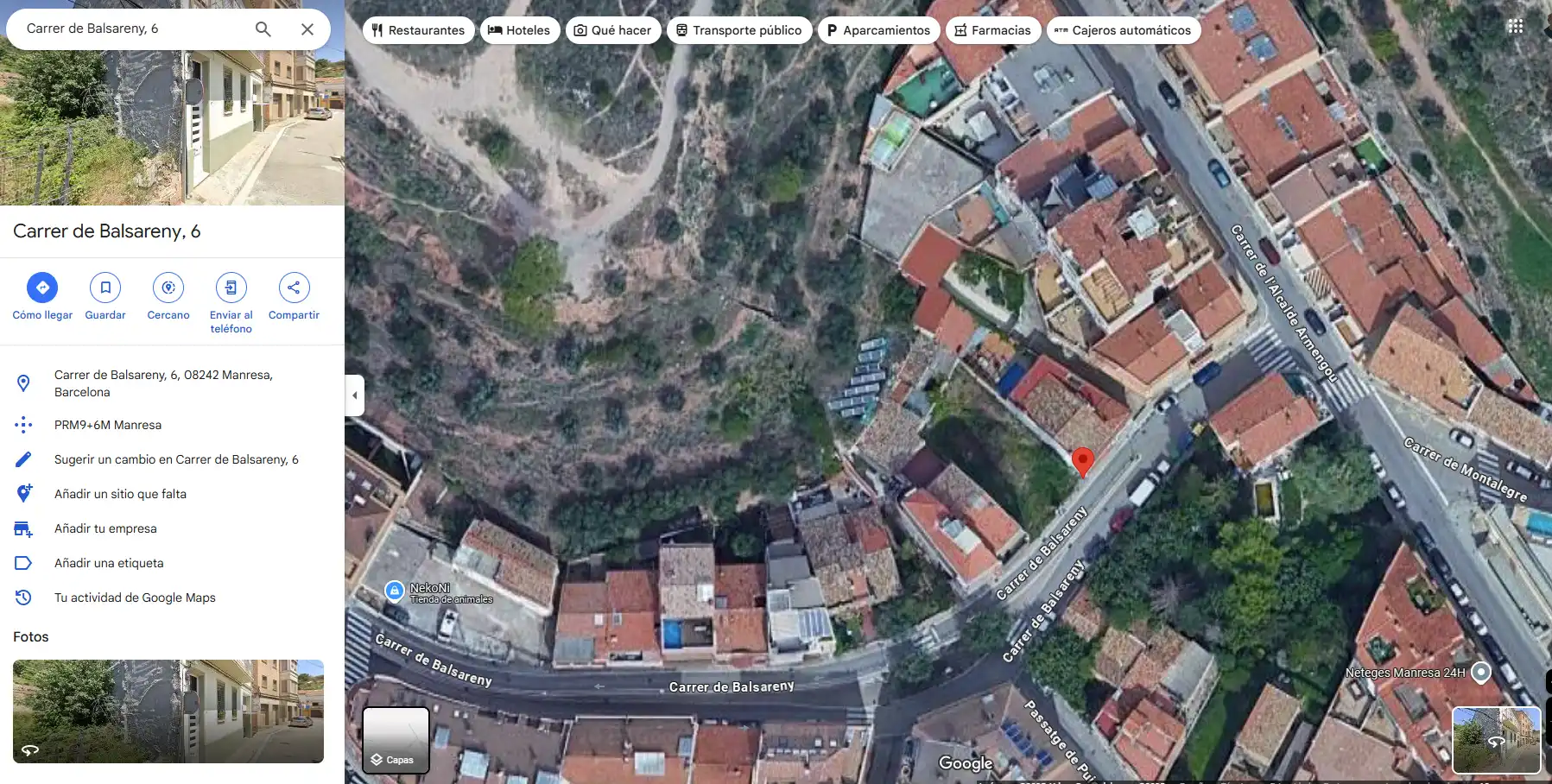 Terreny residencial en venda a Carrer de Balsareny, imagen 3