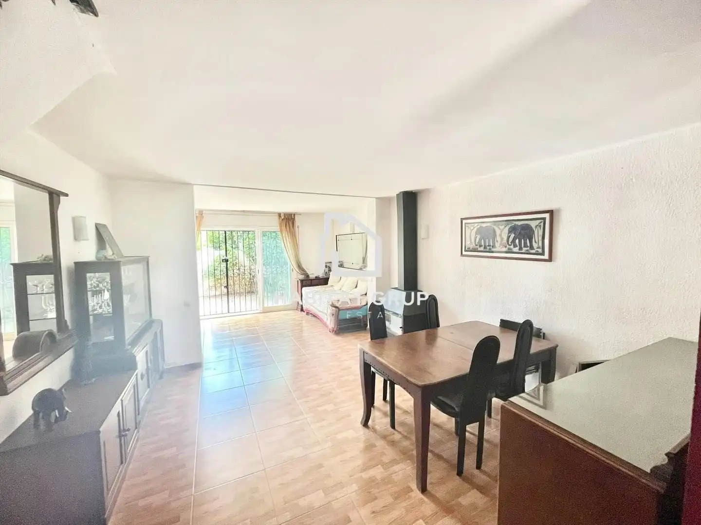 Sala de estar de Casa adosada en venta en Cambrils con Aire acondicionado, Calefacción y Jardín privado