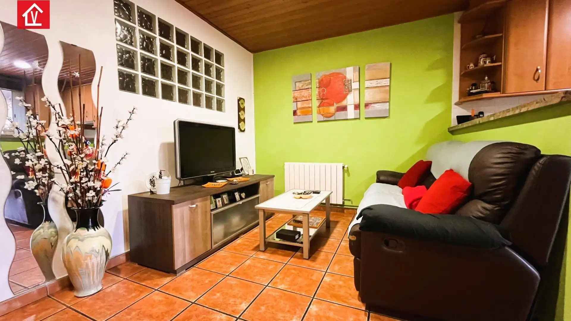 Sala de estar de Piso en venta en Sabadell con Aire acondicionado, Calefacción y Terraza