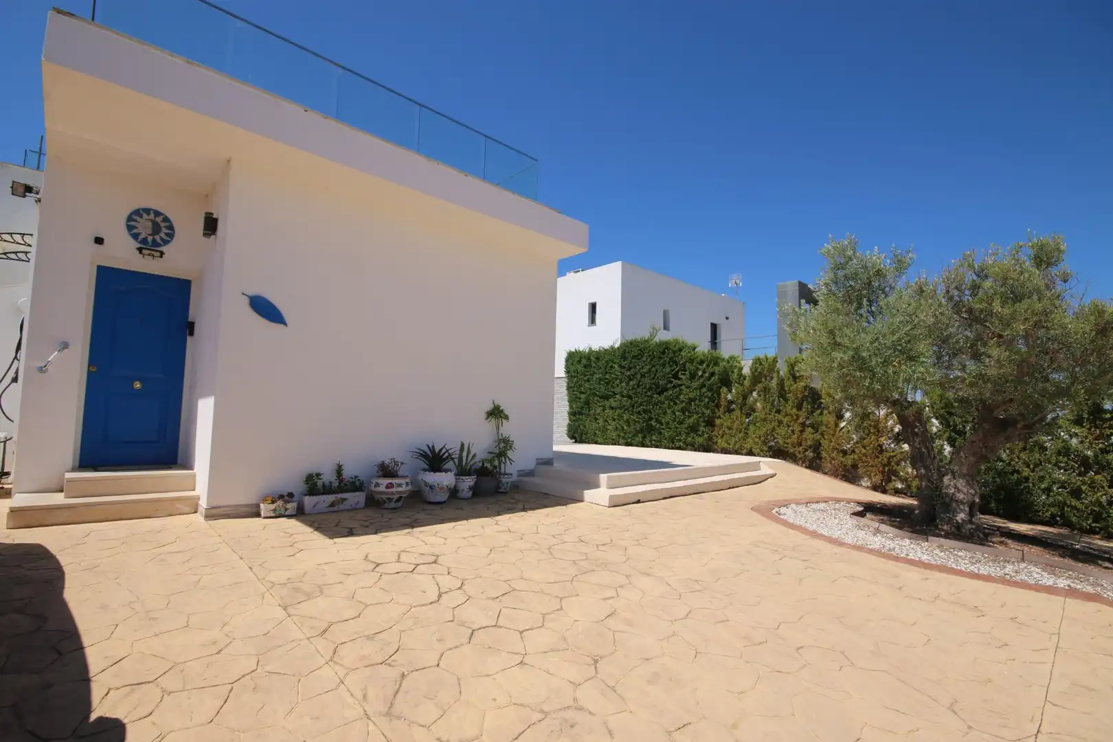 Terrassa de Casa o xalet en venda en Ayamonte amb Aire condicionat, Piscina i Jacuzzi