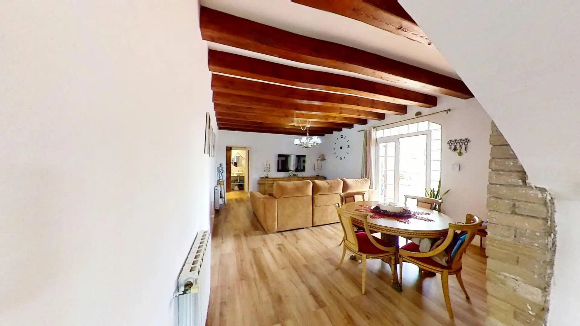 Sala d'estar de Casa o xalet en venda en El Vendrell amb Aire condicionat, Jardí privat i Traster
