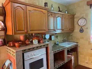 Cocina de Finca rústica en venta en Fuente Álamo de Murcia con Calefacción, Jardín privado y Trastero
