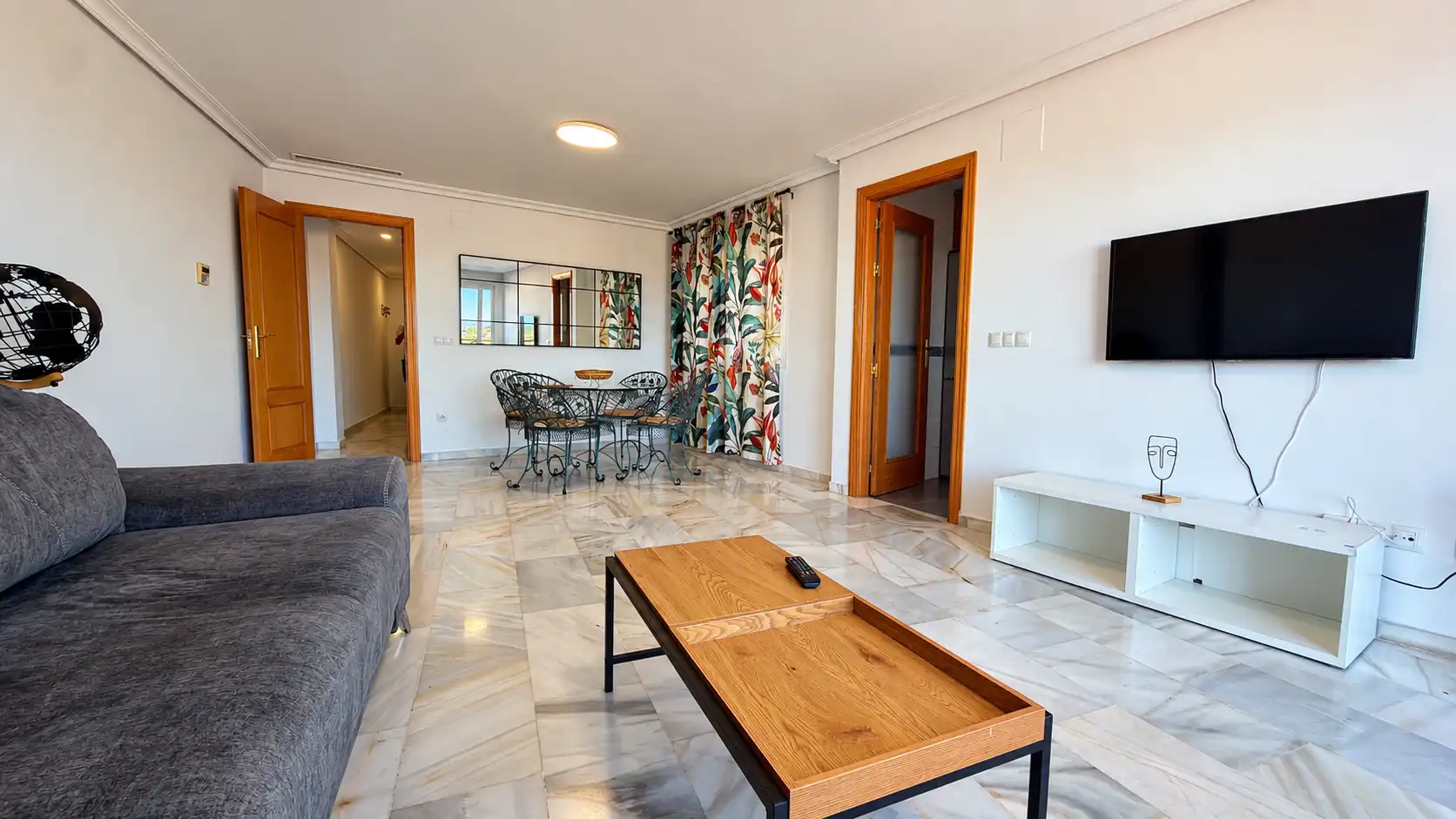 Living room of Flat for sale in Calpe / Calp  with Air Conditioner, Terrace and Storage room