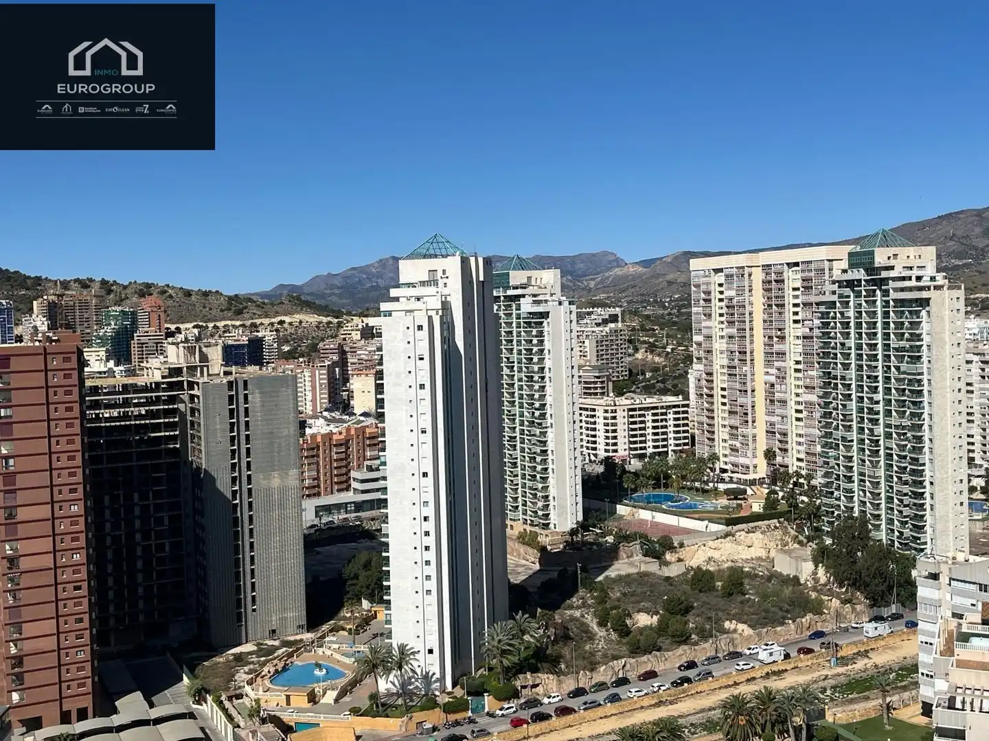 Vista exterior de Ático en venta en Finestrat con Aire acondicionado, Calefacción y Terraza