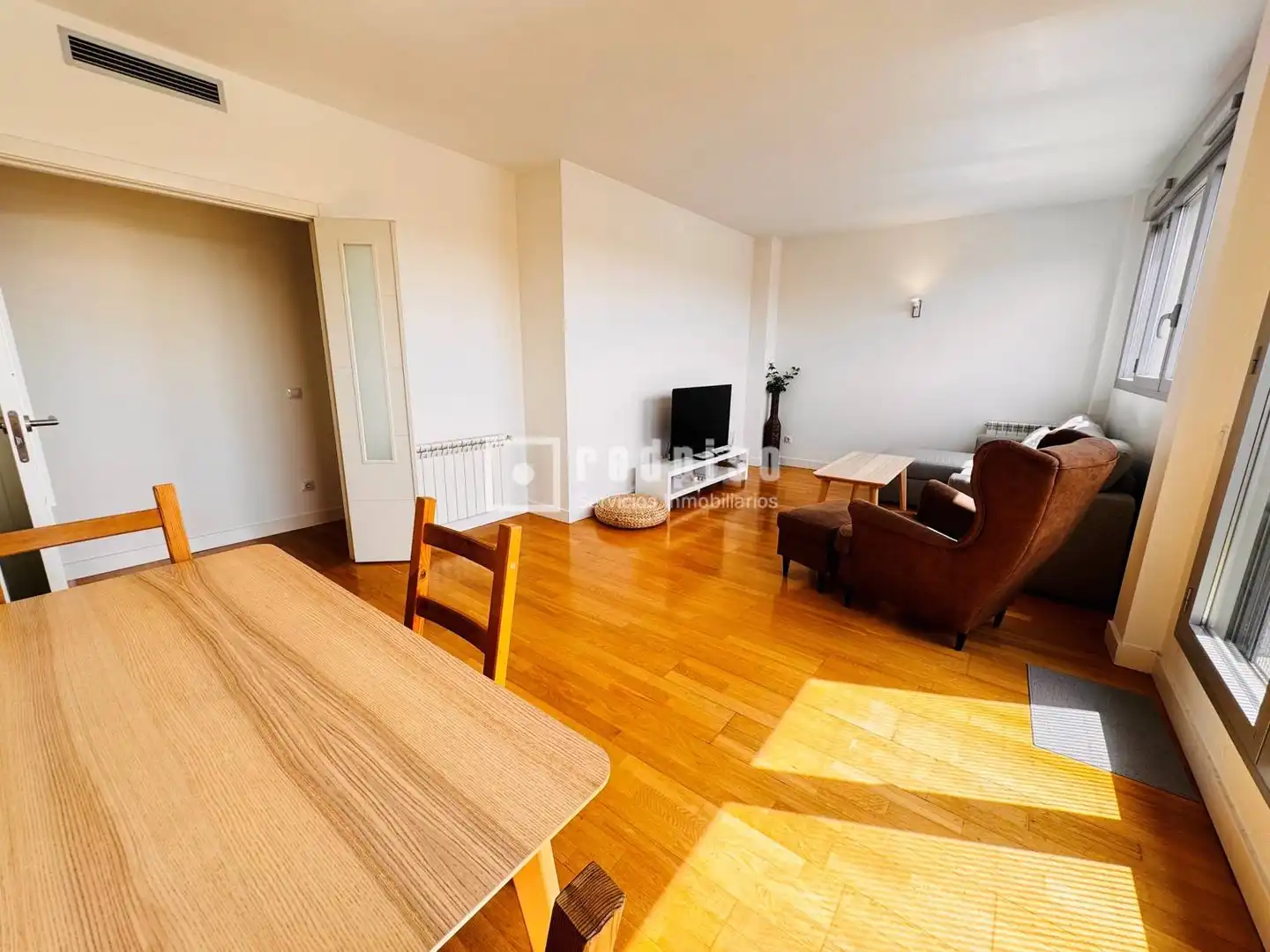 Exterior view of Attic for rent in Getafe  with Air Conditioner, Heating and Private garden