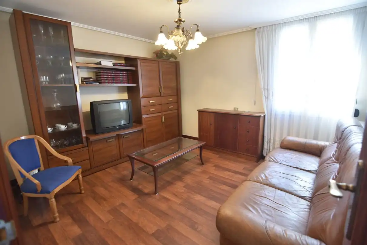 Wohnzimmer von Wohnung zum Verkauf in Bergara mit Heizung, Möbliert und Balkon