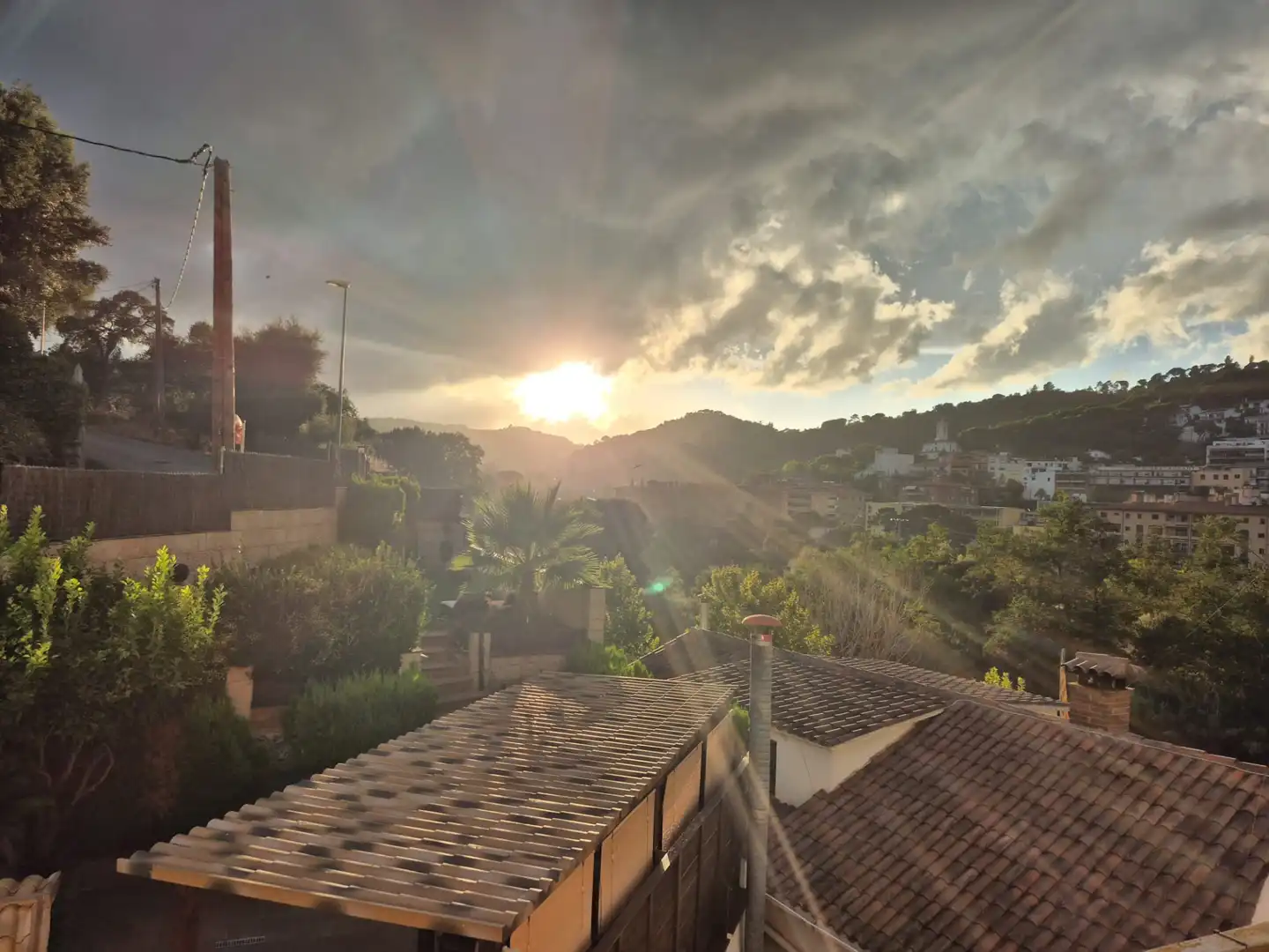Exterior view of Flat for sale in Sant Cebrià de Vallalta  with Terrace, Furnished and Washing machine