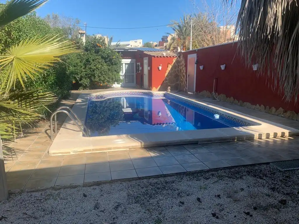 Piscina de Casa o chalet en venta en Murcia con Aire acondicionado, Jardín privado y Trastero