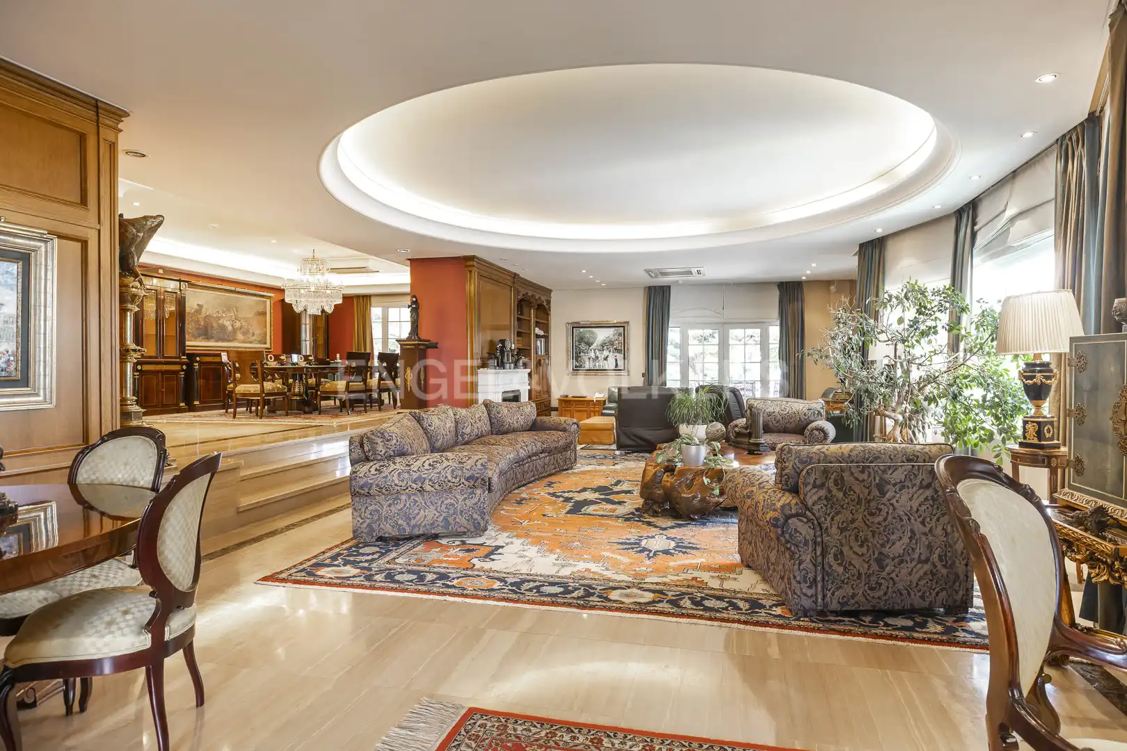 Sala de estar de Casa o chalet en venta en Algete con Aire acondicionado, Calefacción y Jardín privado