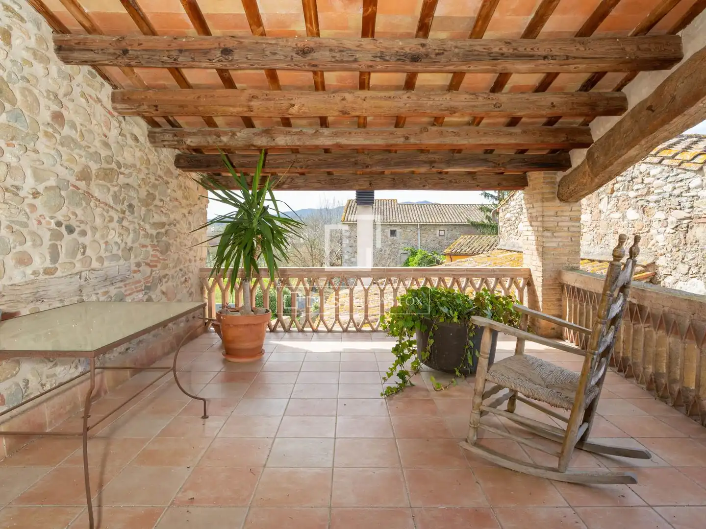 Terraza de Casa o chalet en venta en Bordils con Aire acondicionado, Calefacción y Trastero