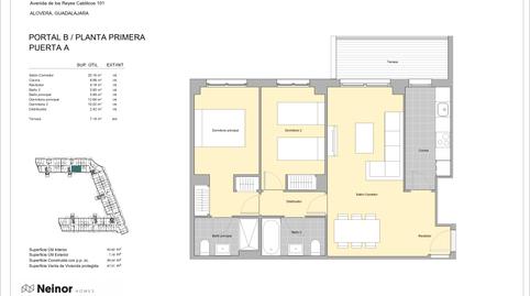 Photo 2 from new construction home in Flat for sale in   Avenida Reyes Católicos, 101, Alovera, Guadalajara