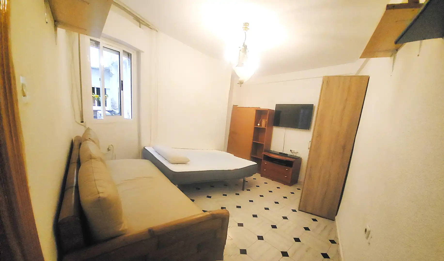 Bedroom of Flat for sale in Granada  with Air Conditioner