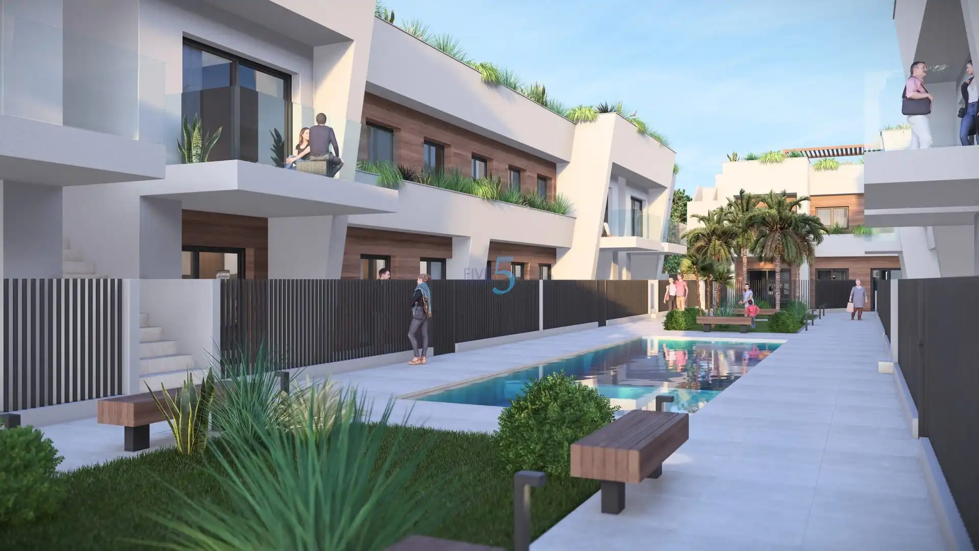 Wohnung mit Pool zum Verkauf in Torre-Pacheco ciudad, imagen 3