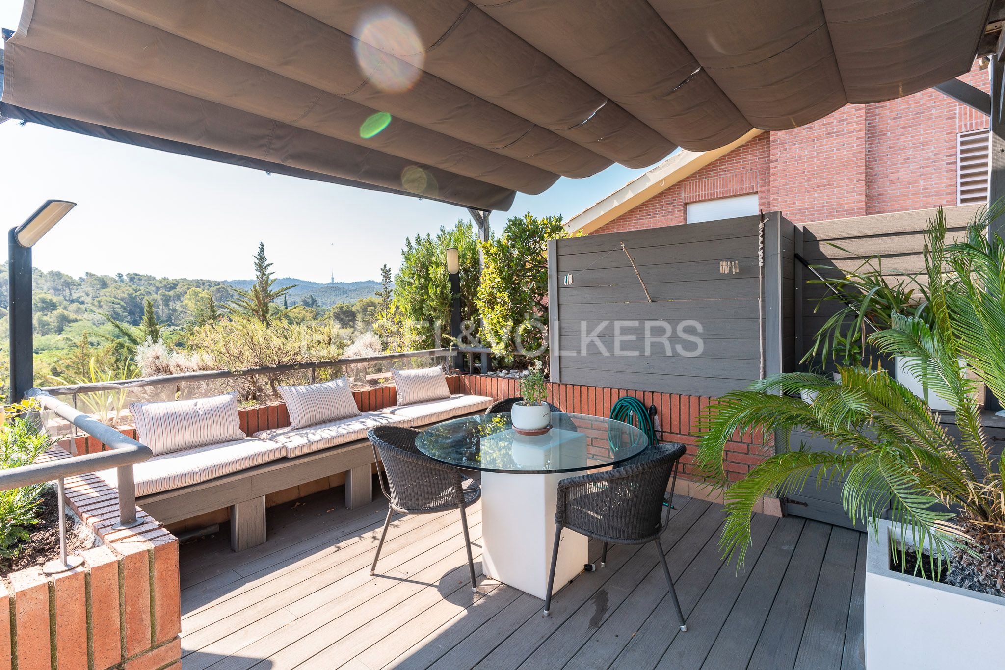 Terrassa de Àtic en venda en Sant Cugat del Vallès amb Aire condicionat, Calefacció i Parquet