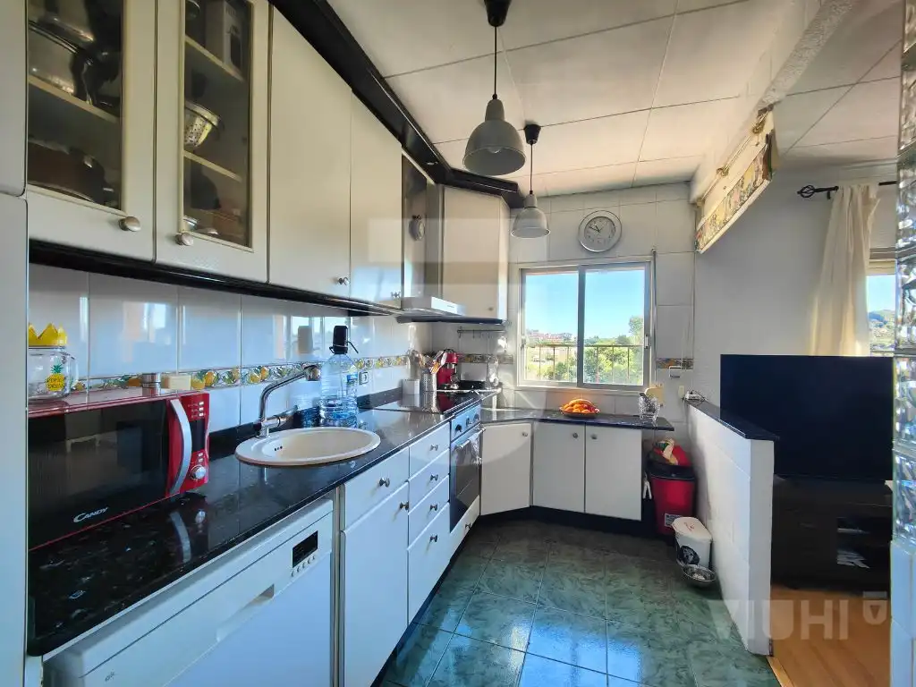 Kitchen of Attic for sale in Montgat  with Air Conditioner, Heating and Parquet flooring