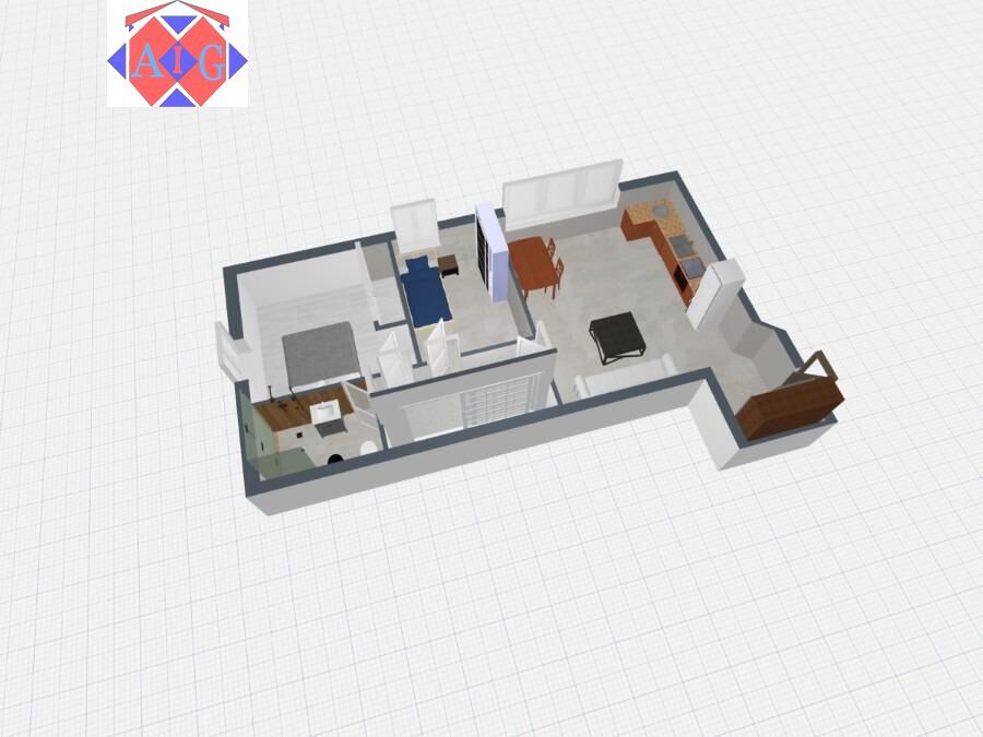 Dormitori de Pis en venda en Gualchos amb Terrassa i Piscina comunitària