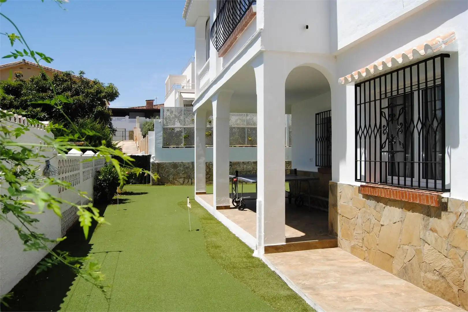 Jardín de Casa o chalet en venta en Vélez-Málaga con Aire acondicionado, Jardín privado y Terraza