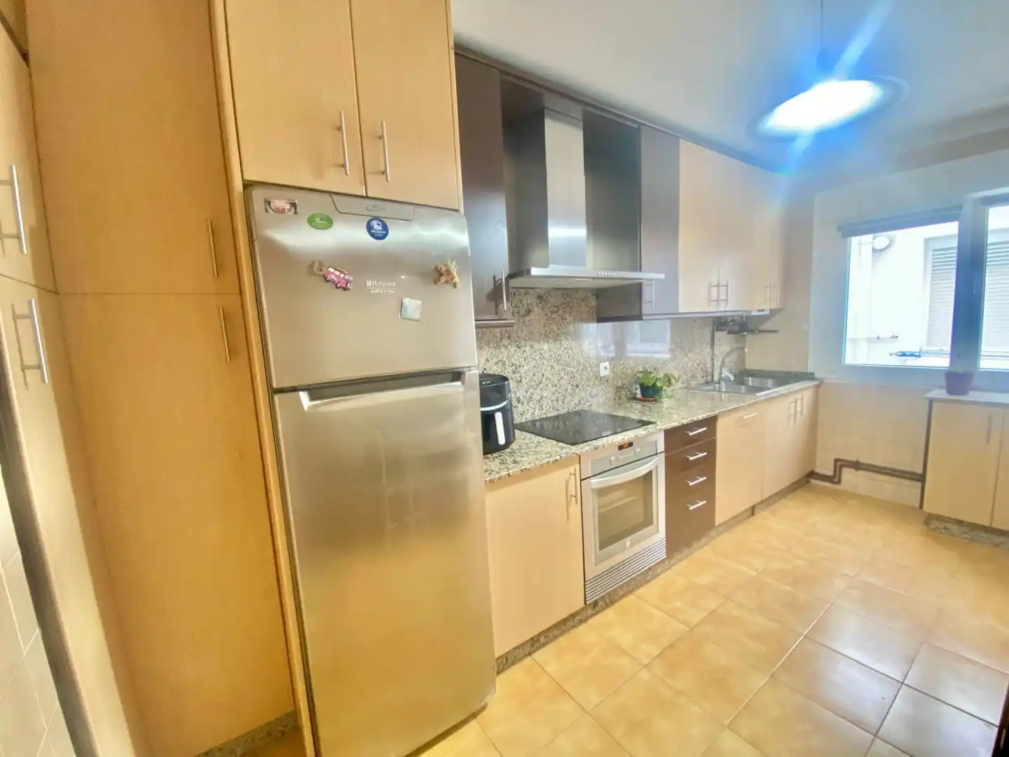 Kitchen of Flat for sale in Arteixo  with Heating, Parquet flooring and Storage room