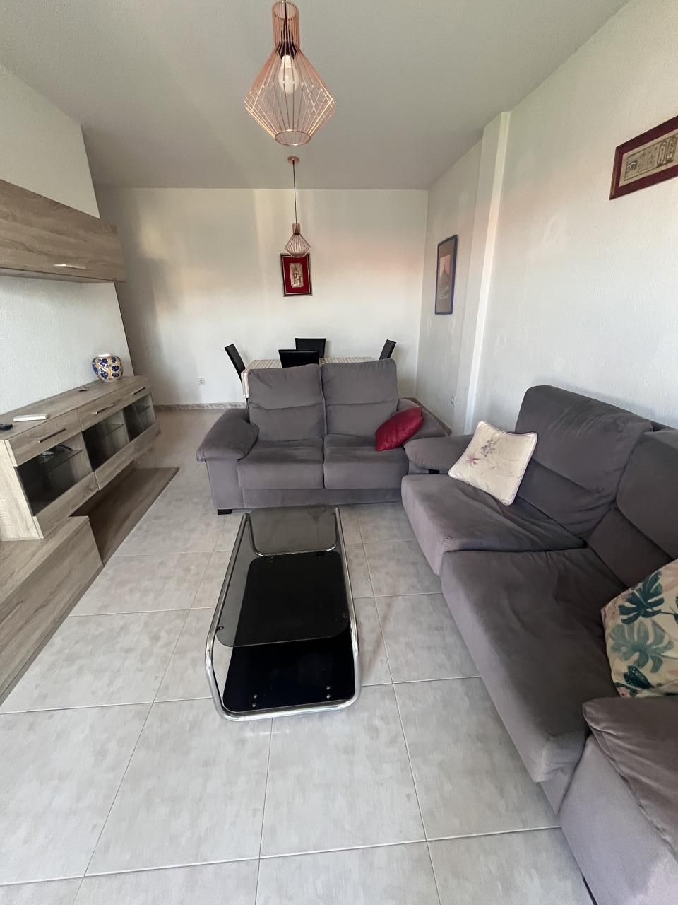 Living room of Flat for sale in Plasencia  with Air Conditioner