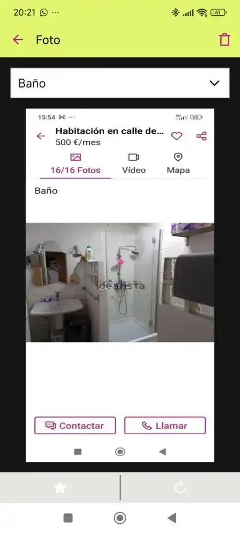 Bany de Casa o xalet per a compartir en Madrid amb Aire condicionat, Parquet i Traster