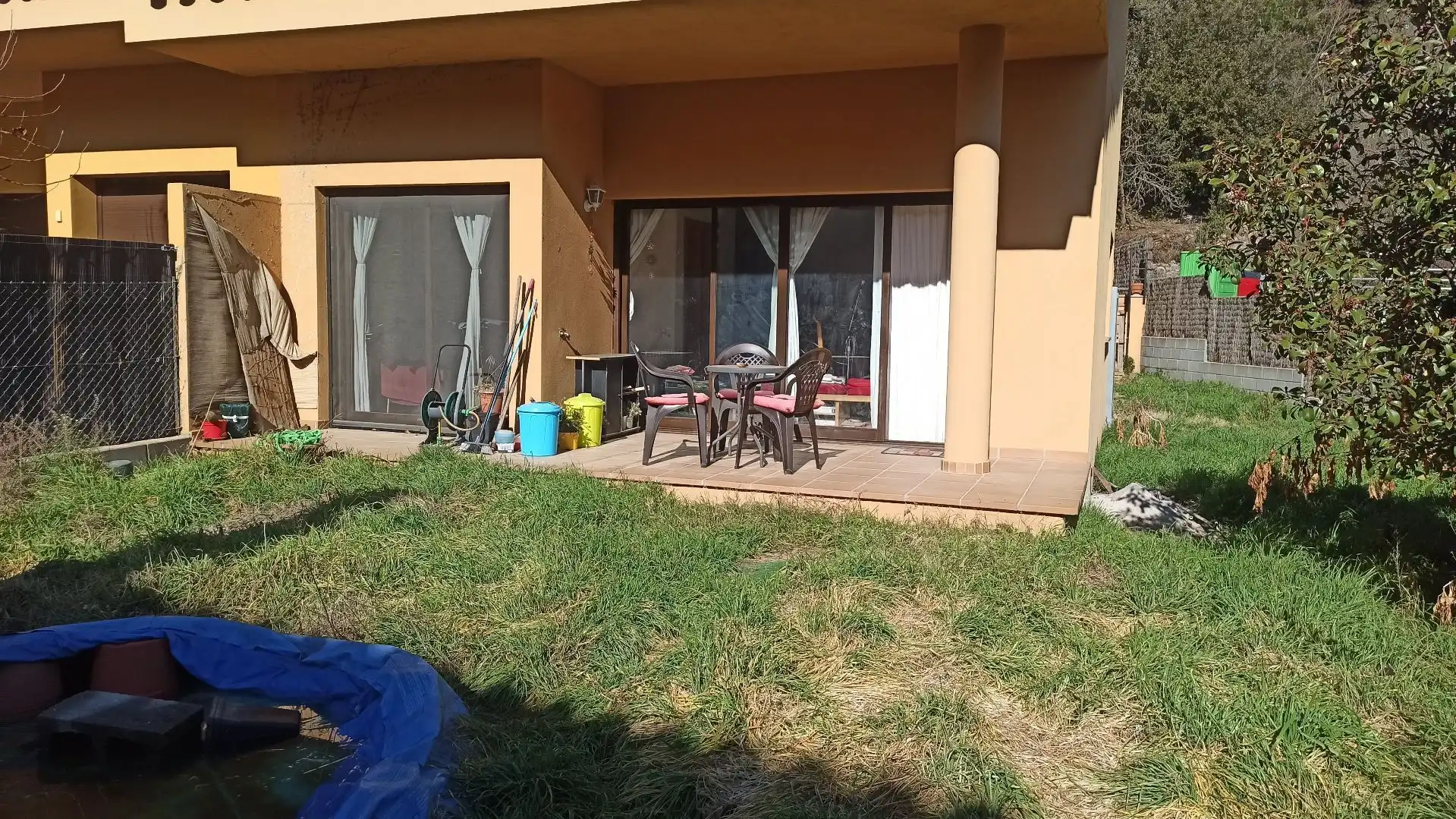 Jardí de Casa adosada en venda en Osor amb Jardí privat i Terrassa