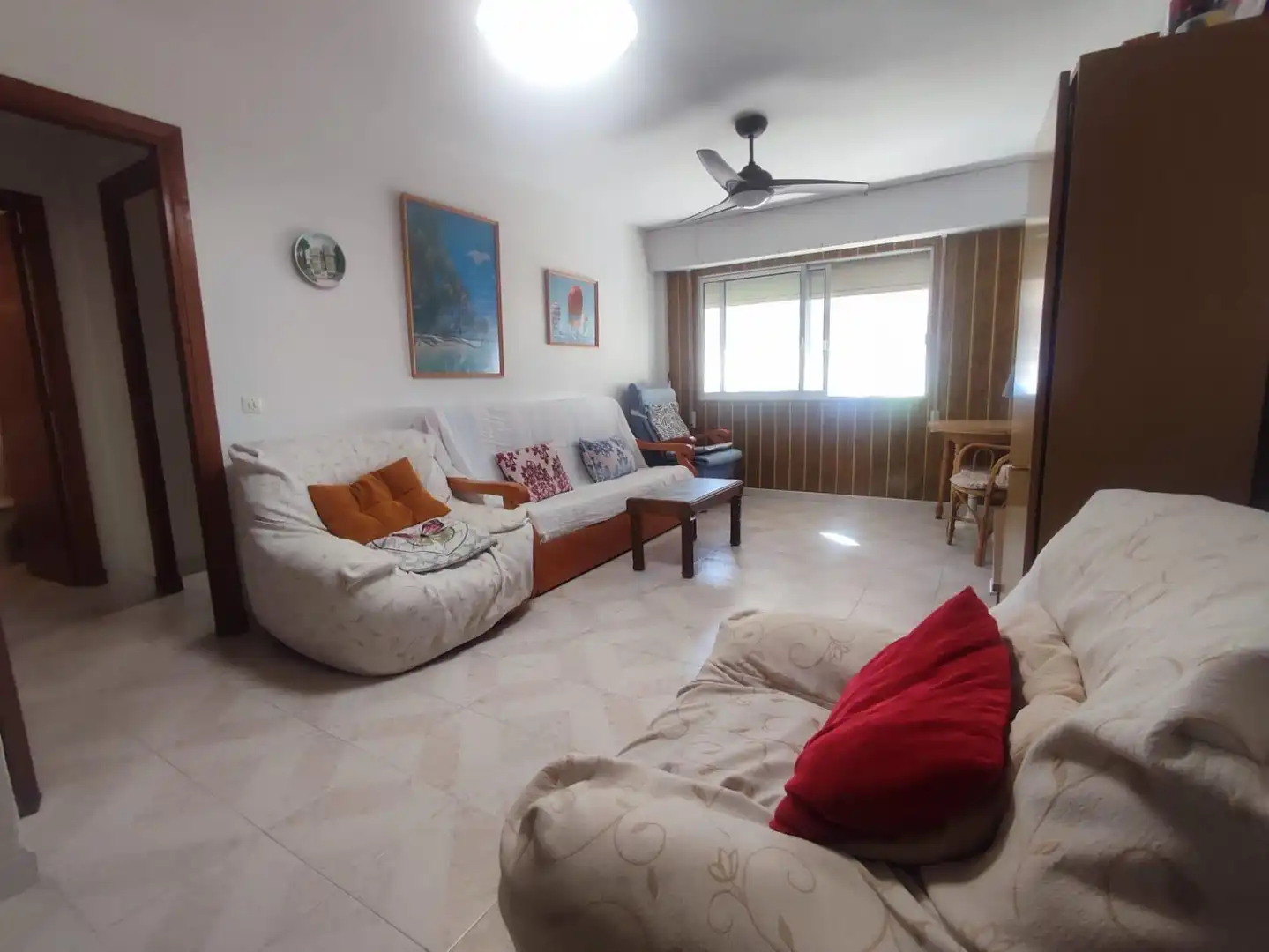 Sala de estar de Apartamento en venta en Guardamar del Segura con Amueblado