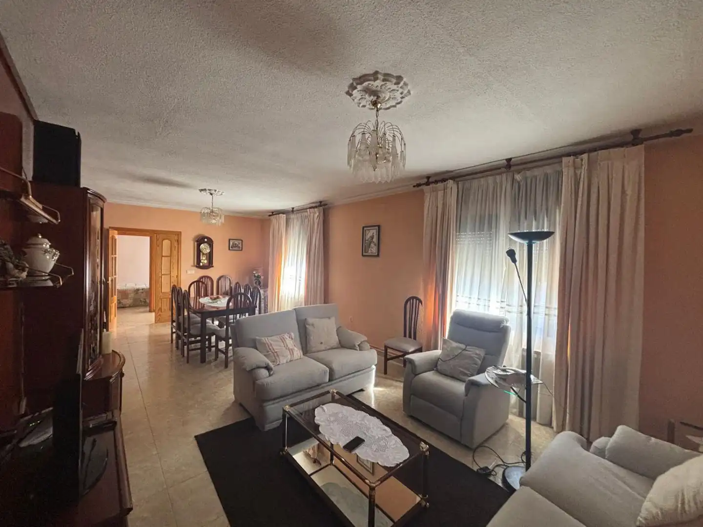 Wohnzimmer von Haus oder Chalet zum Verkauf in Malagón mit Klimaanlage, Heizung und Abstellraum