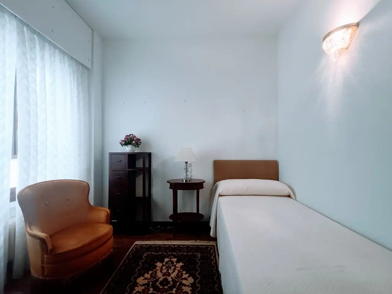 Bedroom of Flat for rent in El Escorial  with Heating, Terrace and Furnished