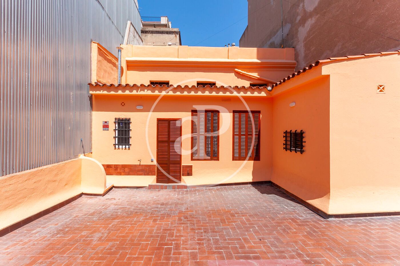 Vista exterior de Casa adosada de lloguer en  Barcelona Capital amb Aire condicionat, Calefacció i Terrassa