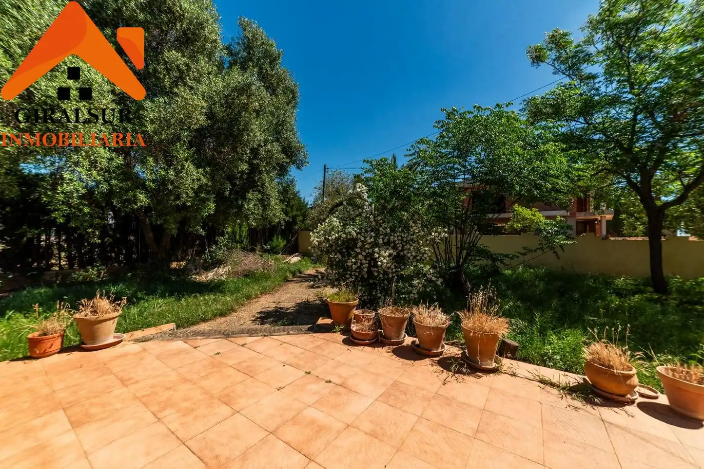 Jardí de Casa o xalet en venda en Alcalá de Guadaira amb Aire condicionat, Jardí privat i Terrassa