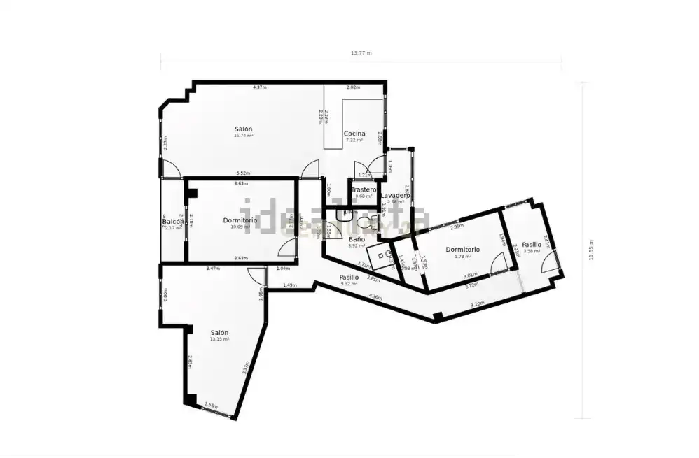 Apartamento en venta en Yátova