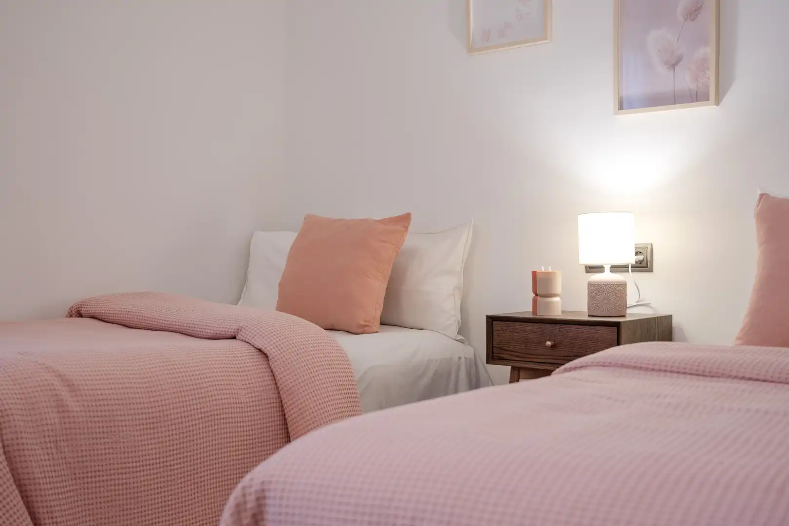Bedroom of Flat for rent in Sant Andreu de Llavaneres  with Air Conditioner, Heating and Private garden