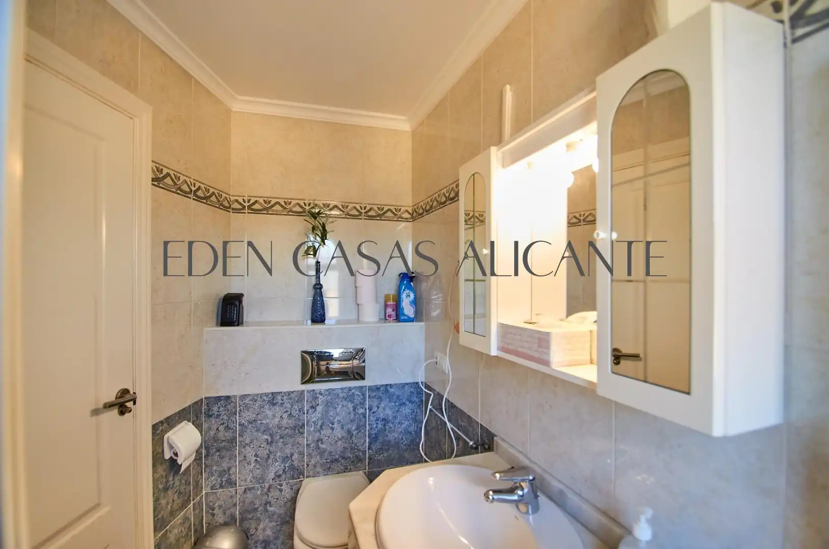 Baño de Casa o chalet en venta en Villajoyosa / La Vila Joiosa con Aire acondicionado, Jardín privado y Terraza