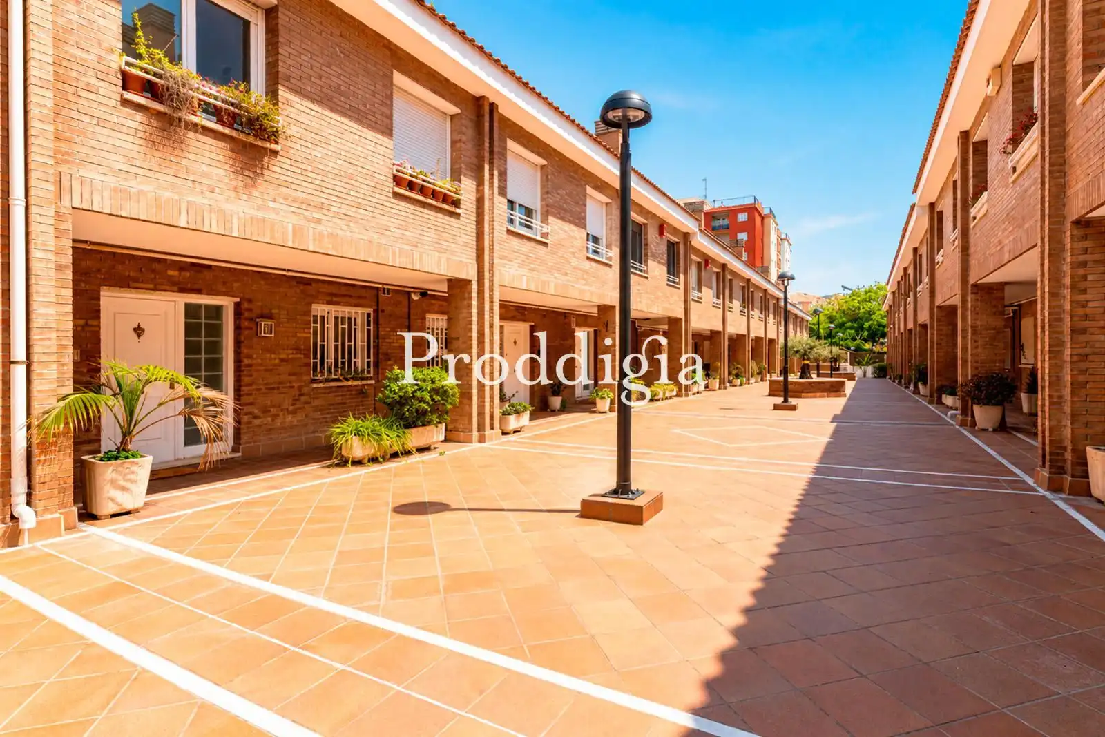 Vista exterior de Casa adosada en venta en Sant Cugat del Vallès con Terraza, Piscina y Piscina comunitaria