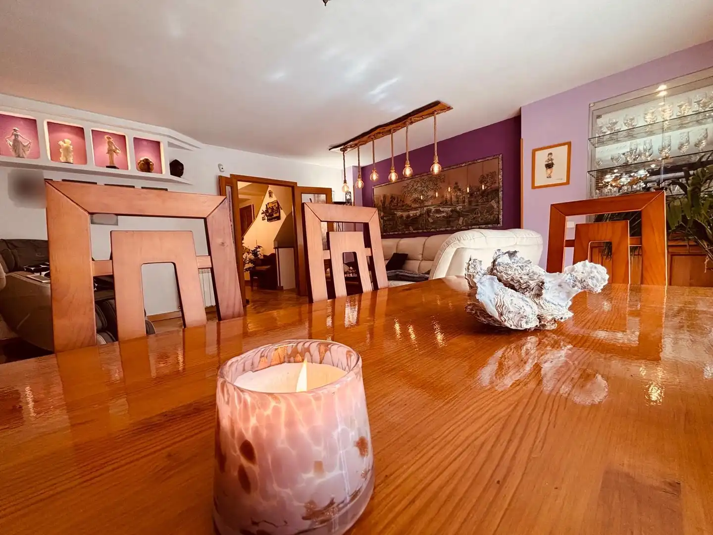 Sala de estar de Casa adosada en venta en Getafe con Aire acondicionado, Calefacción y Jardín privado