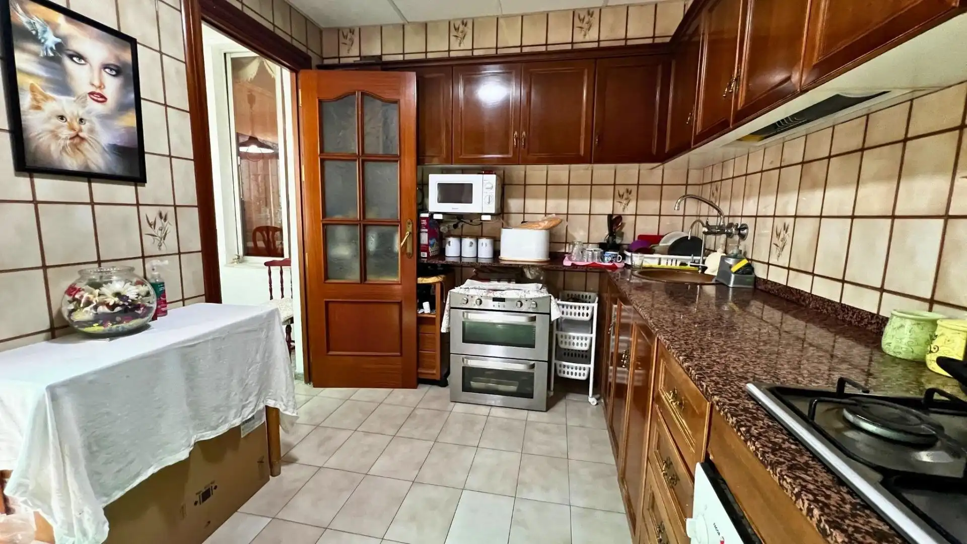 Cocina de Piso en venta en Elda con Calefacción, Terraza y Balcón
